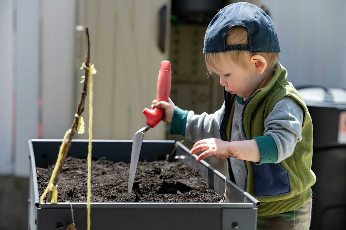 Building a Raised Garden Bed with Galvanised Steel